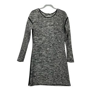 Athleta Retreat Marled knit Sweater Dress Size M Cotton-Polyester Round neckline